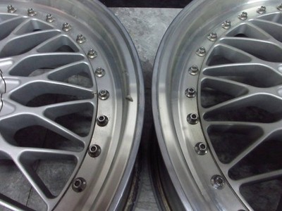 JDM Out of print rare BBS Super RS wheels for 18-inch Crown Mark II (No Tires) - Image 9