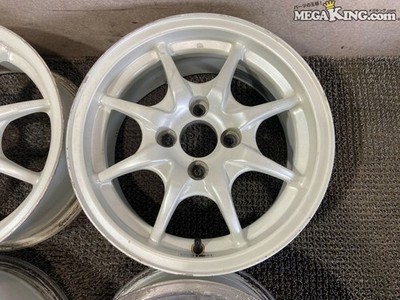 JDM ENKEI 14-inch wheels 6.5J+40 6.5J+45 4-hole PCD100 4-Wheel Set / 5T7-11 (No Tires) - Image 3