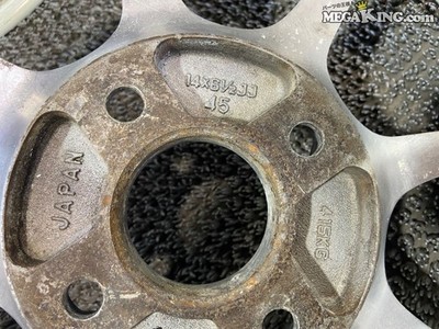JDM ENKEI 14-inch wheels 6.5J+40 6.5J+45 4-hole PCD100 4-Wheel Set / 5T7-11 (No Tires) - Image 9