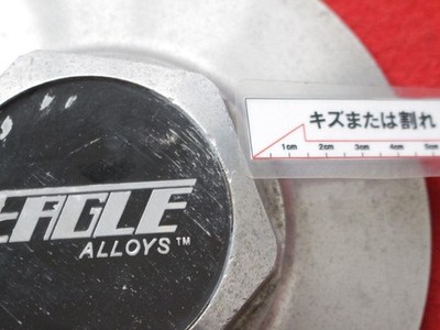 JDM 1 sheet EAGLE ALLOYS aftermarket used wheel center cap center cove (No Tires) - Image 10