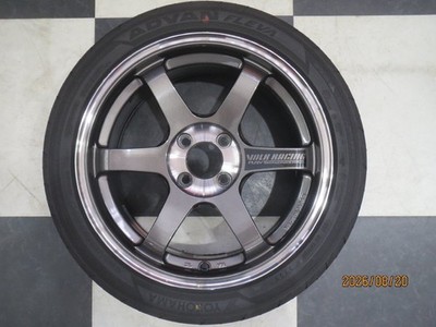 JDM RAYS VOLKRACING TE37 SONIC SL 16EG6 EF8 March 7J +34 / 8J +24 4H10 (No Tires) - Image 3