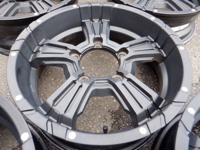 JDM Excellent condition MID RAYS Nitro Power Black 16-inch 5-Wheel Set whee (No Tires) - Image 3