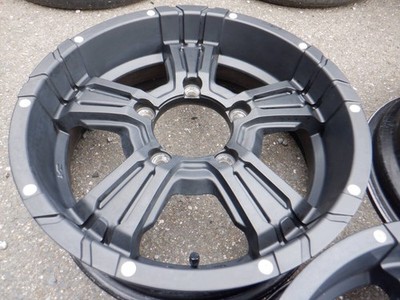 JDM Excellent condition MID RAYS Nitro Power Black 16-inch 5-Wheel Set whee (No Tires) - Image 4