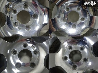 JDM OK to Use WORK CRAG Wheels 15x7J +12 5-hole PCD114.3 with Tires 235 (No Tires) - Image 4