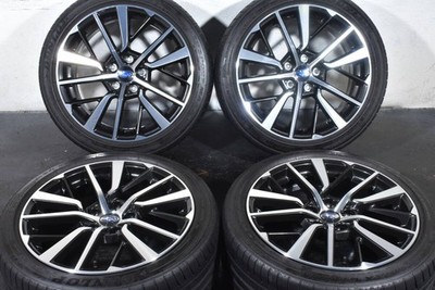 JDM Subaru VBH WRX S4 STI Genuine 18-inch wheelsPCD114.3 8.5J +55Dunlo (No Tires)