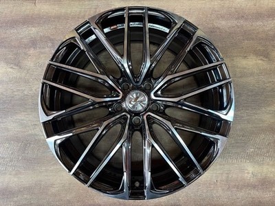JDM weds Leonis SK 4-Wheel Set 19x8J +35 PCD114.3 5H Wheel only 80713H br WED (No Tires) - Image 2