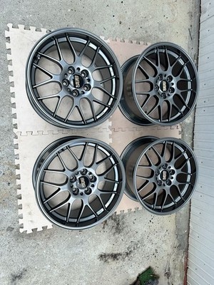 JDM 18x8.5J BBS RG734 FORGED aluminum 5-hole PCD 120 +38 hub diameter 7 (No Tires)