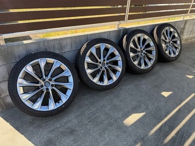 JDM Crown Black Suobar genuine wheels and Bridgestone Zack studless ti (No Tires)