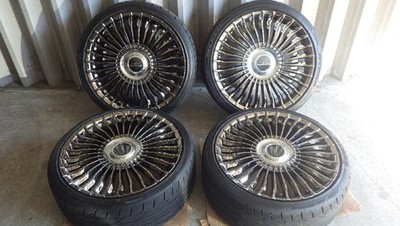 JDM WALD RENOVATIO wheels for Alphard Vellfire etc. 22x9J +40 120-114. (No Tires)