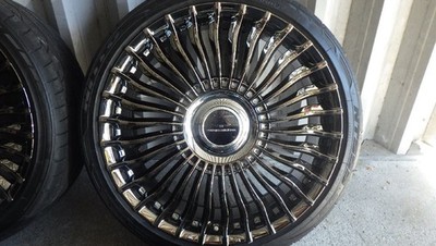 JDM WALD RENOVATIO wheels for Alphard Vellfire etc. 22x9J +40 120-114. (No Tires) - Image 2