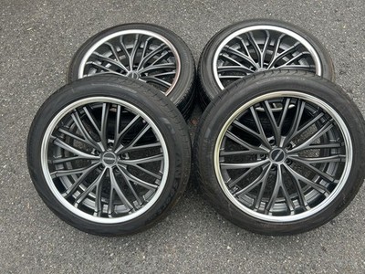 JDM ◇Weds Maverick 910M Wheel & Tire Set 20-inch Deep Rim 4-Wheel Set ◇ br W (No Tires)