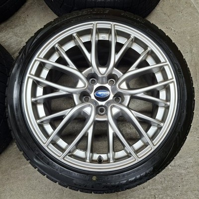 JDM Subaru WRX Genuine Option Wheels and Tires 2021 Bridgestone ZackVR (No Tires) - Image 2