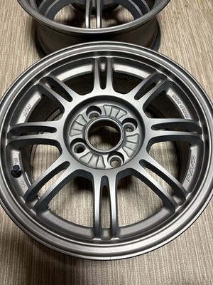 JDM RAYS A-LAP Bronze 14-inch 4-hole 100 6J+28 Aluminum Wheel 2-Wheel Set S (No Tires) - Image 2
