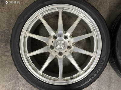 JDM Excellent Condition TWS EXpur EX-fv Monoblock 18in 7.5J +51 PCD112 (No Tires) - Image 2