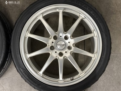 JDM Excellent Condition TWS EXpur EX-fv Monoblock 18in 7.5J +51 PCD112 (No Tires) - Image 3