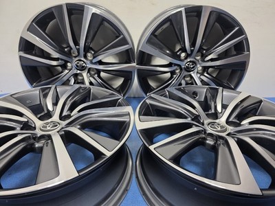 JDM Toyota Harrier 80 Series Ggray Rare Wheels 18x7J 5H PCD114.3 br Toy (No Tires)