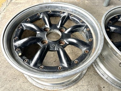 JDM Rare Used Aluminum Wheel "Watanabe SPEED STAR" 16X8JJ +38 Self-mea (No Tires) - Image 2