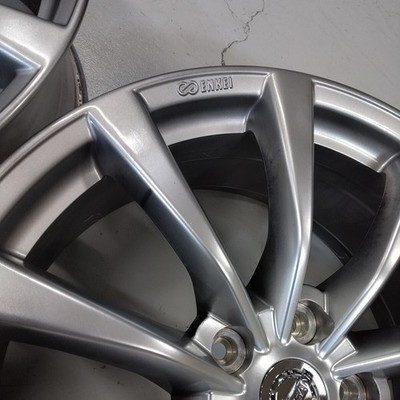JDM Winter Set NISSAN V36 Skyline Coupe Early Model Genuine ENKEI MAT (No Tires) - Image 9