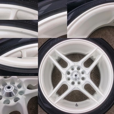 JDM Rare out-of-print TOM'S NA-R 16x7J OFF+35 4H PCD100 195/45R16 4-Wheel Set (No Tires) - Image 6
