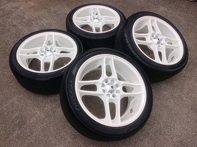 JDM Rare out-of-print TOM'S NA-R 16x7J OFF+35 4H PCD100 195/45R16 4-Wheel Set (No Tires) - Image 9