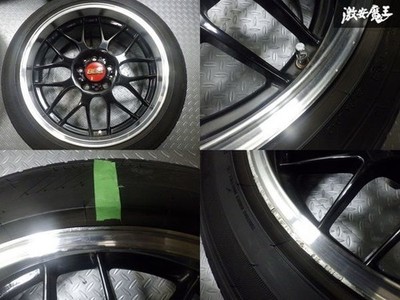 JDM Custom Dress-upBBS RG737 forging wheels 18x8.5J +13 PCD120 5-hole 4 (No Tires) - Image 3