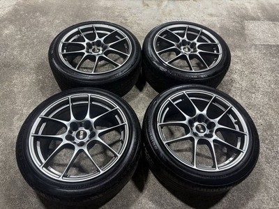 JDM BBS RF514 18x8J +43 18x8.5j +38 114.3-5H SL201 225/45R18 4-piece s (No Tires)