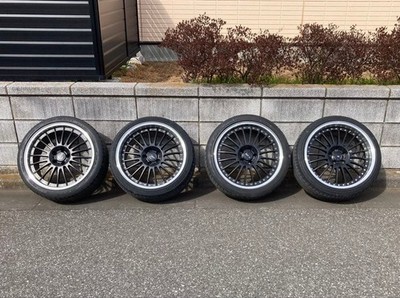 JDM TWS EXlete118F 4-Wheel Set / PCD112 19-Forging (No Tires)