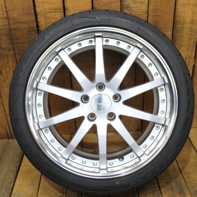 JDM Crown Lexus GS Fuga etc. WORK Gnosis GS1 19 NITTO NT555G2 245/40R1 (No Tires) - Image 3