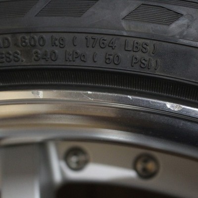 JDM Crown Lexus GS Fuga etc. WORK Gnosis GS1 19 NITTO NT555G2 245/40R1 (No Tires) - Image 6