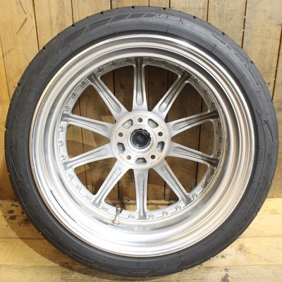 JDM Crown Lexus GS Fuga etc. WORK Gnosis GS1 19 NITTO NT555G2 245/40R1 (No Tires) - Image 8