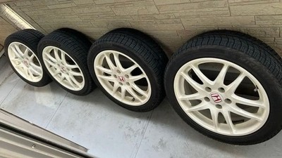 JDM Honda Integra DC5 Type R Genuine 17-inch Wheels + Tires 4-Wheel Set (No Tires)