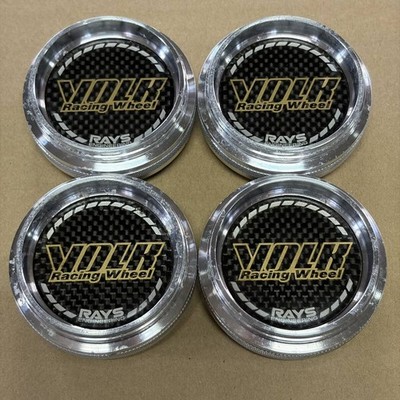 JDM Out of print RAYS VOLK RACING GT High Type 2 Carbon Pattern Center (No Tires)