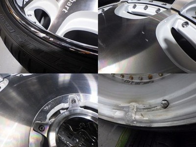 JDM Used Used Summer Tire and Wheel Set 22-inch 4-Wheel Set / Lowenhart (No Tires) - Image 5