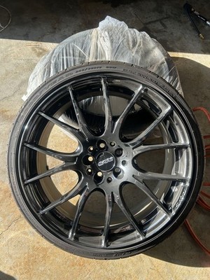 JDM RAYS 2x7 Limited JET BLACK Edition 19-inch Wheel 4-Wheel Set br RAY (No Tires)