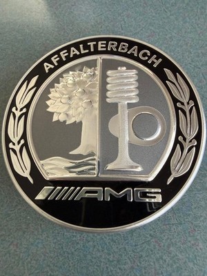 JDM Genuine Mercedes-Benz AMG Wheel Center Caps Set of 4 (No Tires) - Image 4