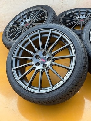 JDM STI wheels 18x7.5J +48 PCD100 ENKEI wheels for Subaru Legacy Imprez (No Tires) - Image 3