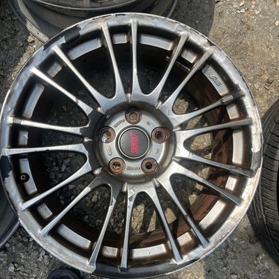 JDM Subaru WRX STI 18x8.5J PCD:114.3 4-Wheel Set (No Tires) - Image 3