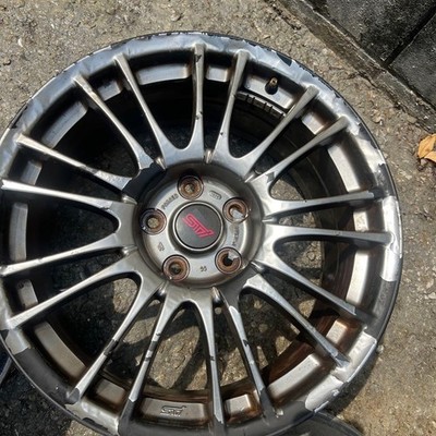 JDM Subaru WRX STI 18x8.5J PCD:114.3 4-Wheel Set (No Tires) - Image 4
