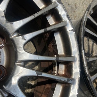 JDM Subaru WRX STI 18x8.5J PCD:114.3 4-Wheel Set (No Tires) - Image 10