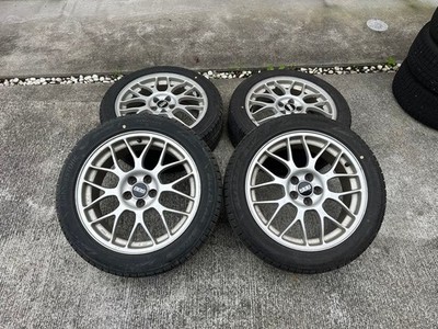 JDM BBS RG345 forging 4-Wheel Set PCD100 Legacy Prius Studless VRX (No Tires)