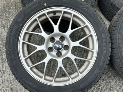 JDM BBS RG345 forging 4-Wheel Set PCD100 Legacy Prius Studless VRX (No Tires) - Image 2