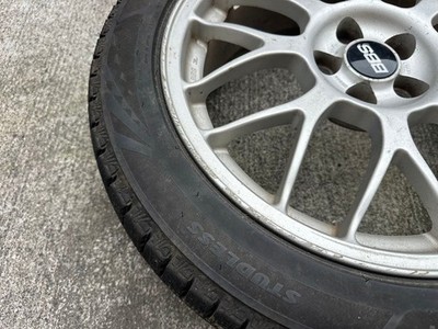JDM BBS RG345 forging 4-Wheel Set PCD100 Legacy Prius Studless VRX (No Tires) - Image 5