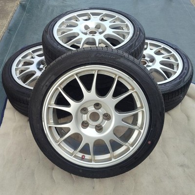 JDM BBS RG 504 aftermarket wheels with 225/45ZR18 radial tires 2023 mo (No Tires)