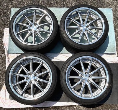 JDM WORK LANVEC LS10 245/40R20 for 80 Harrier (No Tires)