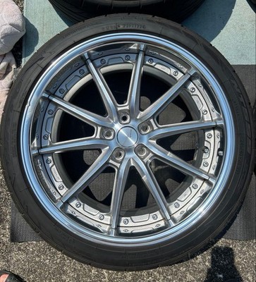 JDM WORK LANVEC LS10 245/40R20 for 80 Harrier (No Tires) - Image 6