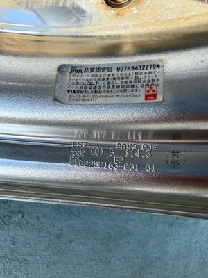 JDM WORK LANVEC LS10 245/40R20 for 80 Harrier (No Tires) - Image 10