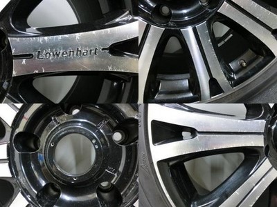 JDM Lowenhart LT8 22x9.5J +53 PCD150 5-hole 5-150 Used 4-Wheel Set for L (No Tires) - Image 3