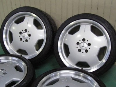 JDM Mercedes-Benz W210 E-Class Genuine AMG Styling 2 S210 8J 9J +31 +3 (No Tires) - Image 2