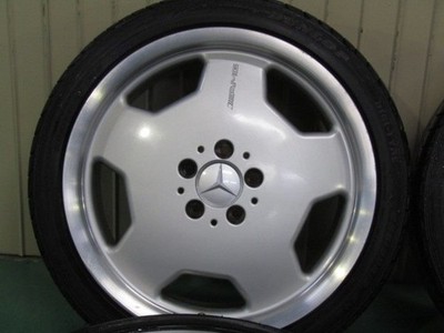 JDM Mercedes-Benz W210 E-Class Genuine AMG Styling 2 S210 8J 9J +31 +3 (No Tires) - Image 3