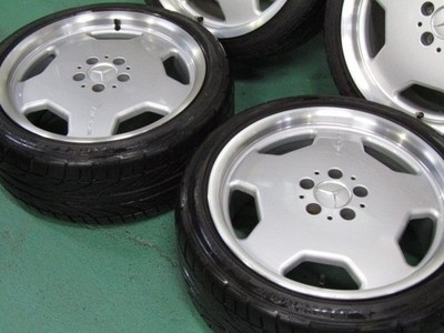 JDM Mercedes-Benz W210 E-Class Genuine AMG Styling 2 S210 8J 9J +31 +3 (No Tires) - Image 5